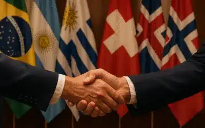Mercosur y EFTA firman histórico acuerdo comercial