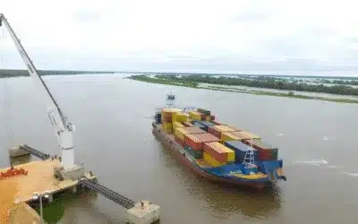 Hidrovía en emergencia: la bajante golpea la logística regional